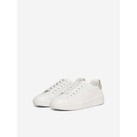 FAUX LEATHER SNEAKERS