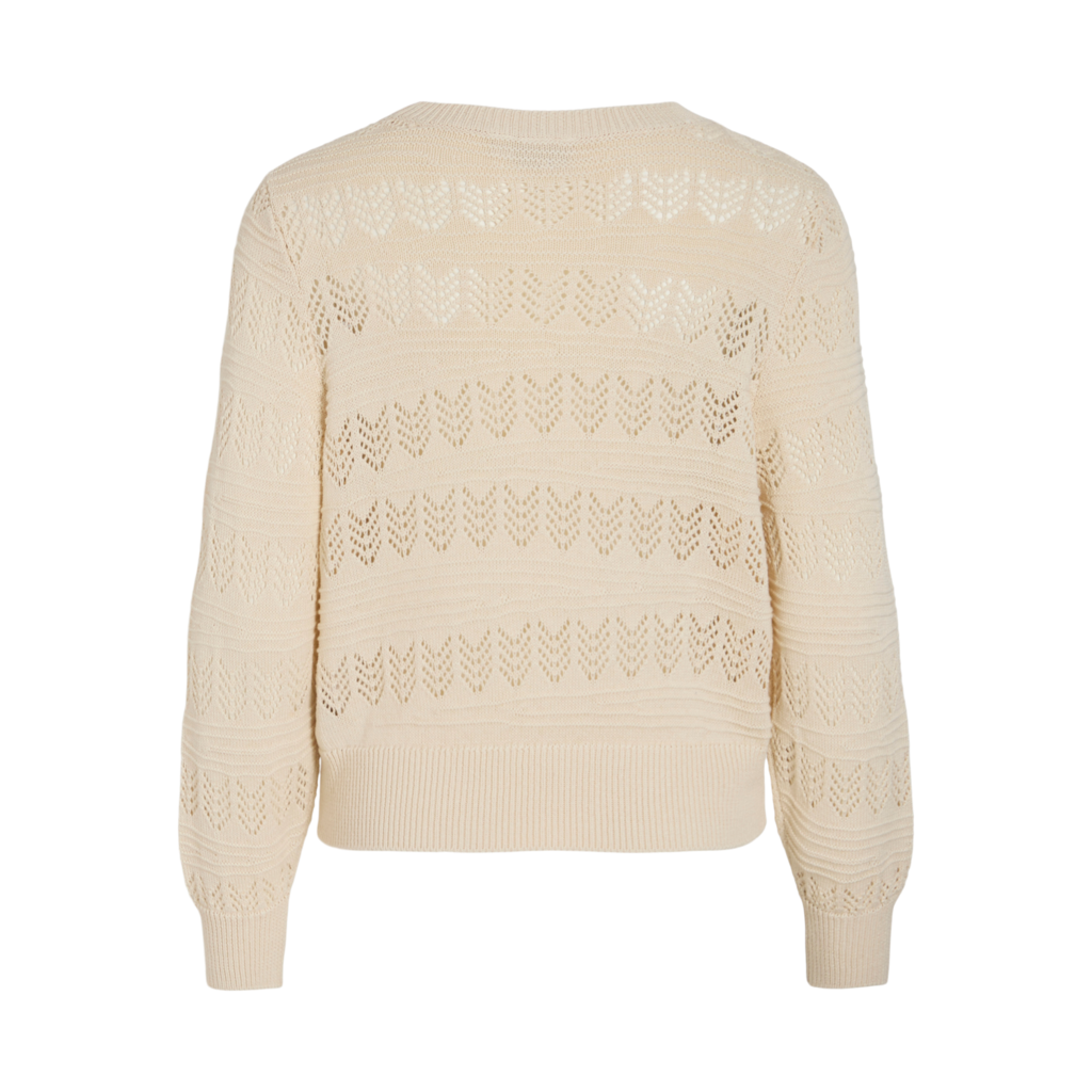 DETAILED KNITTED PULLOVER