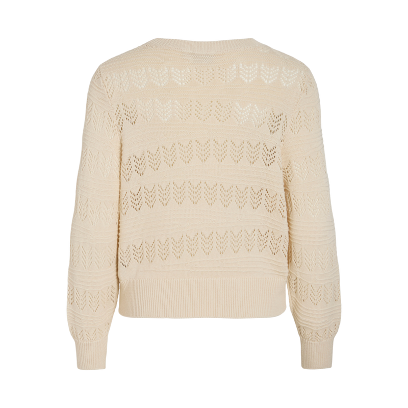 DETAILED KNITTED PULLOVER