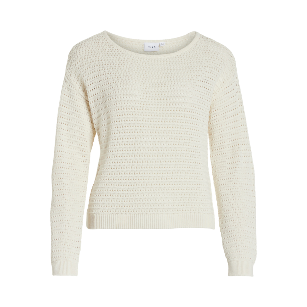 BOATNECK KNITTED PULLOVER