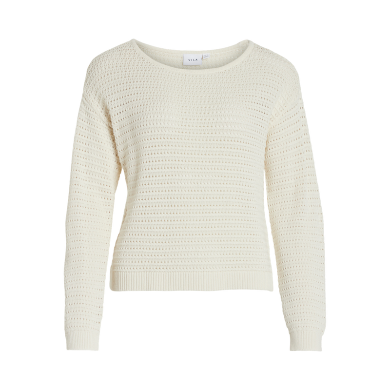 BOATNECK KNITTED PULLOVER