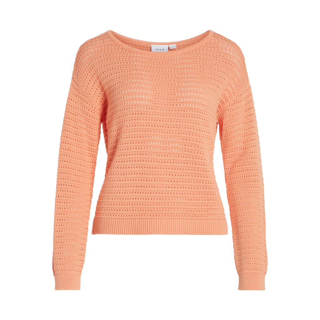 BOATNECK KNITTED PULLOVER