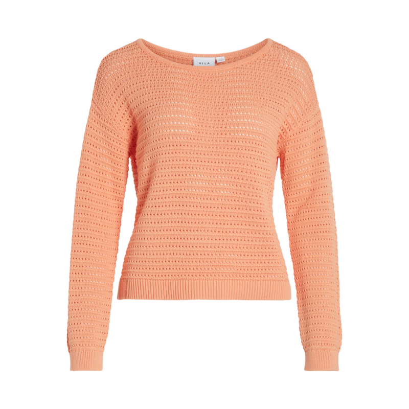 BOATNECK KNITTED PULLOVER