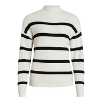 STRIPED KNITTED PULLOVER