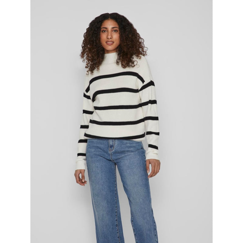 STRIPED KNITTED PULLOVER