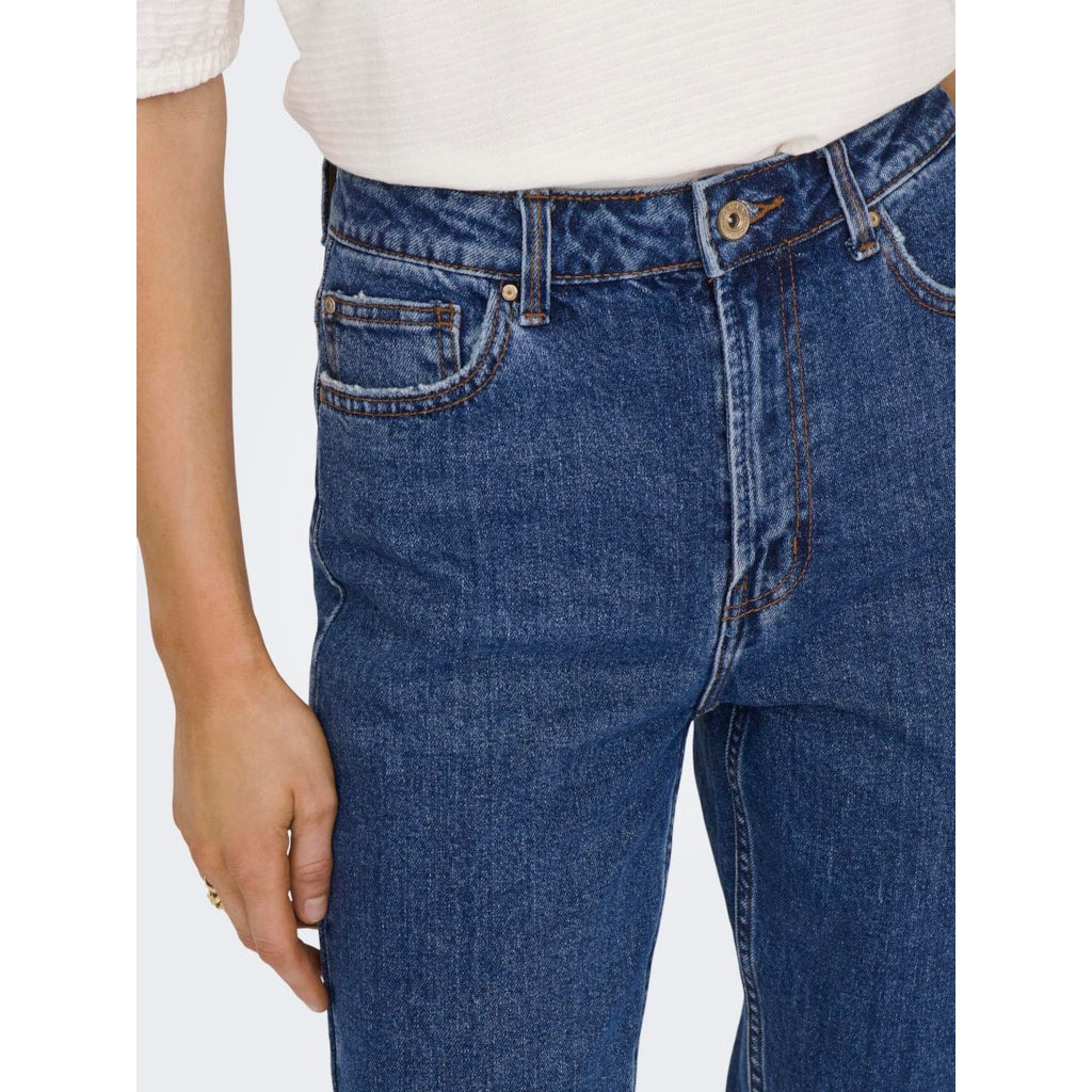 EMILY HIGH WAIST STRAIGHT JEANS