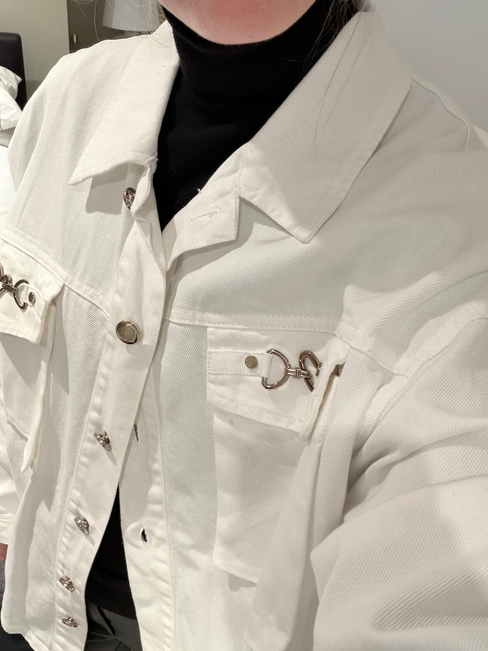 HEART DETAIL JACKET