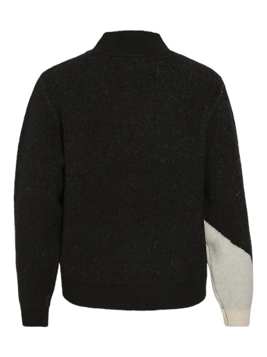 HIGH NECK KNITTED PULLOVER