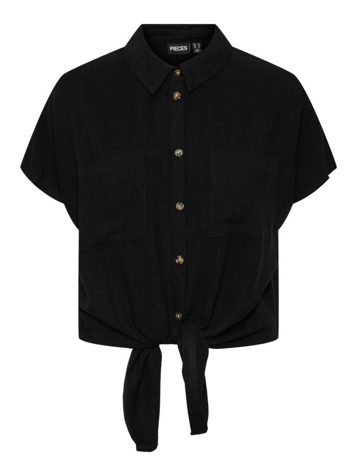 LINEN-BLEND SHIRT