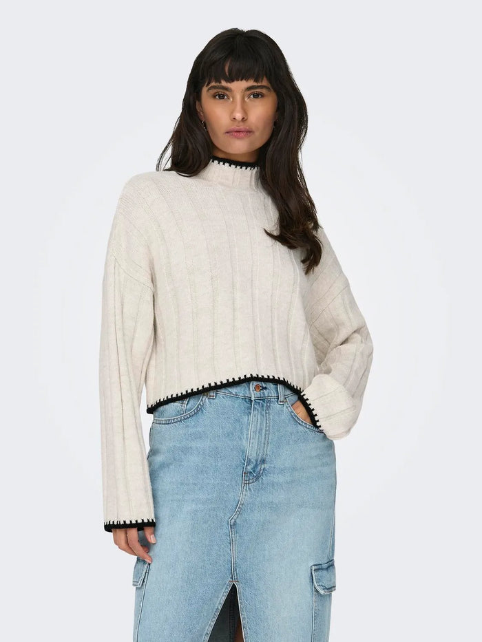 STITCH HIGHNECK KNIT