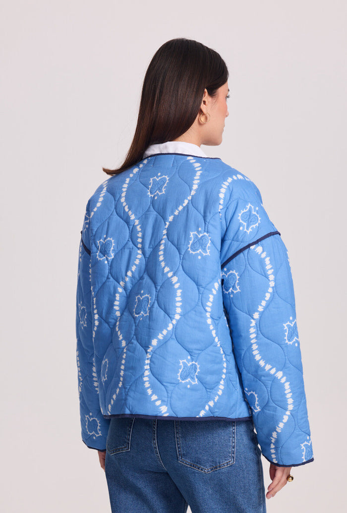 PAISLEY JACKET - BLUE