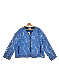 PAISLEY JACKET - BLUE