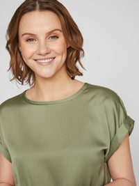 ROUND NECK SHORT SLEEVED TOP