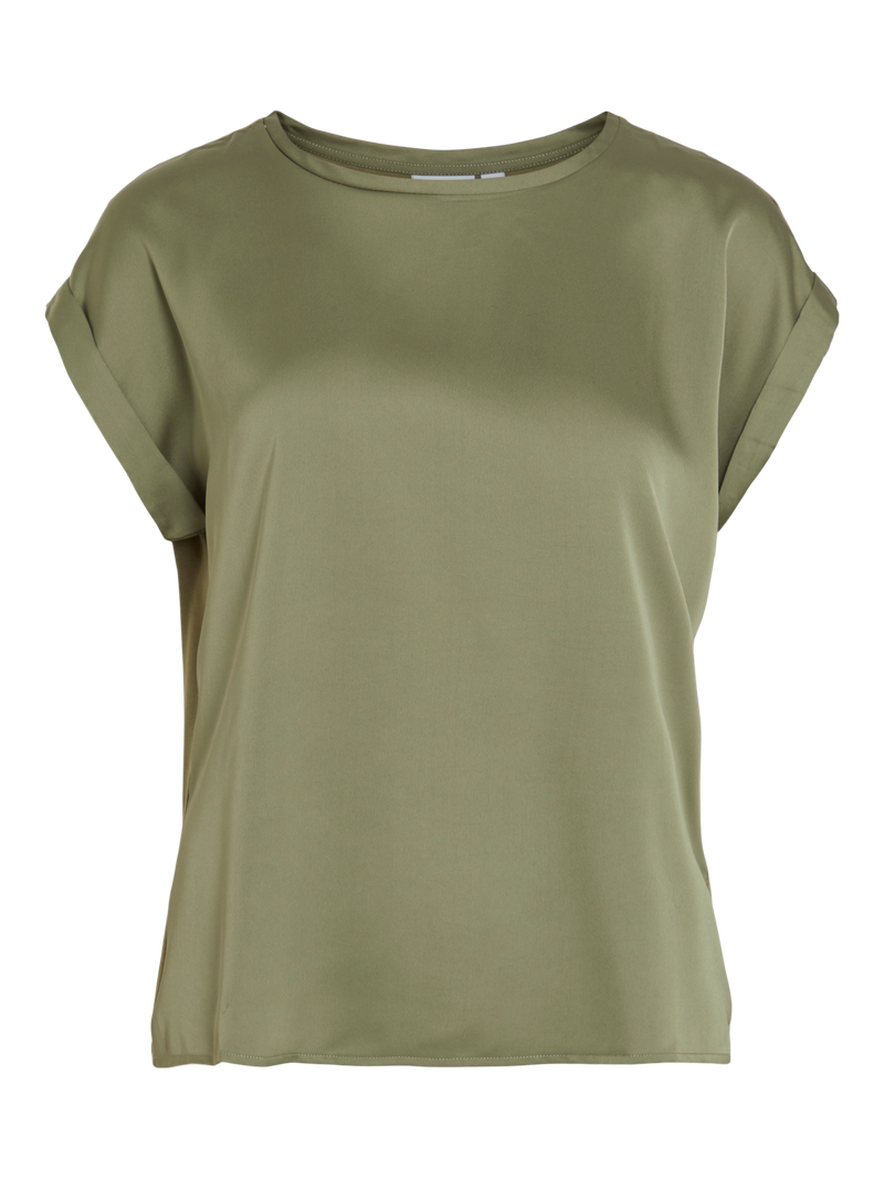 ROUND NECK SHORT SLEEVED TOP